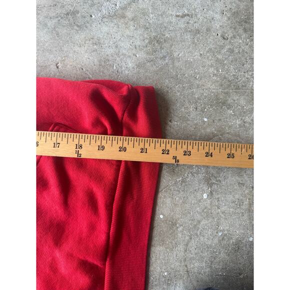 Vintage 1980s Georgia Bulldogs Russell Athletic Repaired Red Hoodie Size Small - Picture 8 of 8